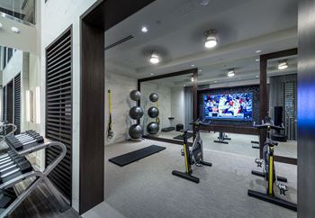 Private yoga room